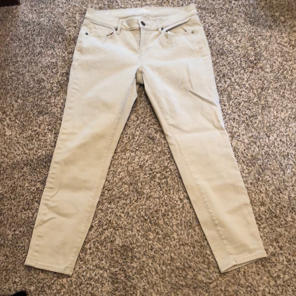 LOFT modern skinny ankle jeans